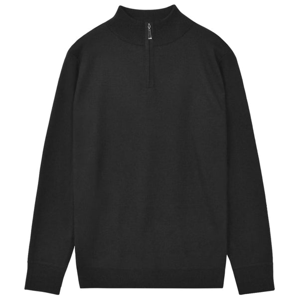 vidaXL 5 Stk. Herren Pullover Sweaters mit Reißverschluss Schwarz M