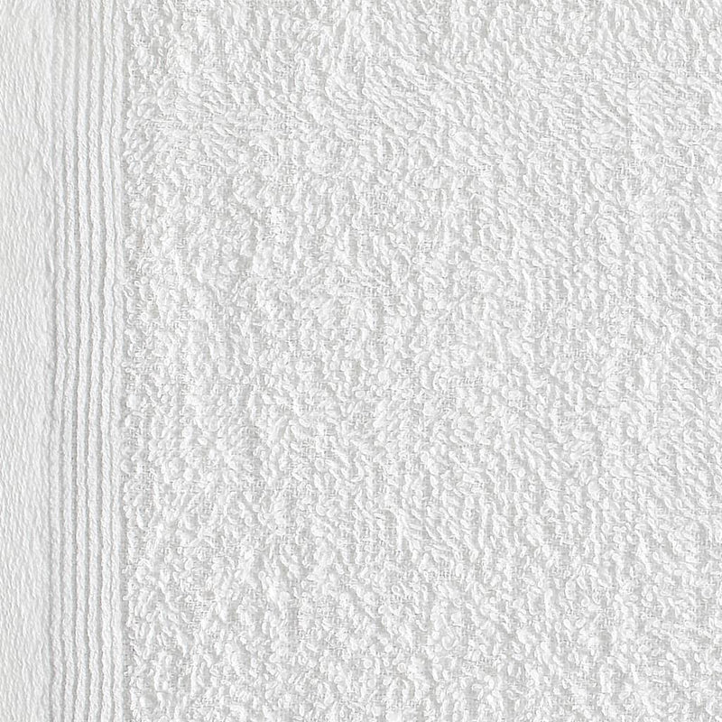 Gästehandtücher 50 Stk. Baumwolle 350 g/m² 30 x 50 cm Weiß