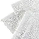 Gästehandtücher 25 Stk. Baumwolle 350 g/m² 30 x 30 cm Weiß