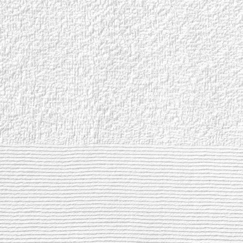 Badetücher 10 Stk. Baumwolle 350 g/m² 100 x 150 cm Weiß