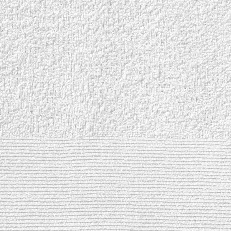 Saunatücher 10 Stk. Baumwolle 350 g/m² 80 x 200 cm Weiß