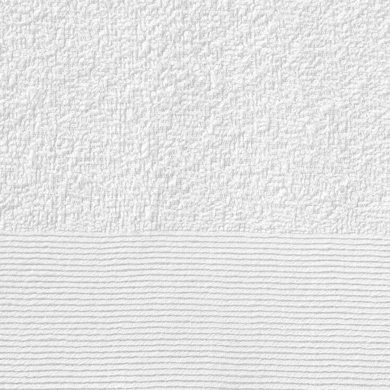 Saunatücher 2 Stk. Baumwolle 450 g/m² 80 x 200 cm Weiß