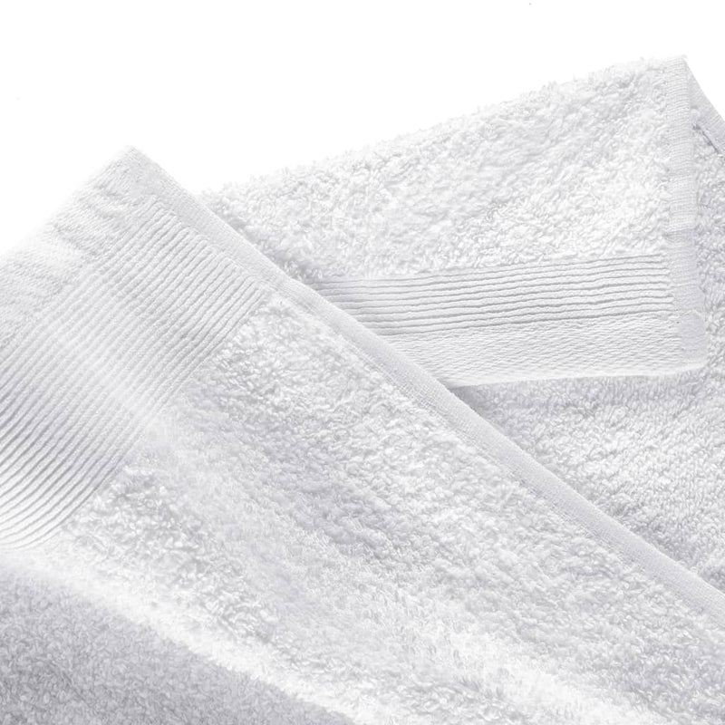 12-tlg. Handtuch-Set Baumwolle 450 g/m² Weiß