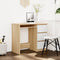 Schreibtisch Weiß und Sonoma-Eiche 90x45x76 cm Holzwerkstoff