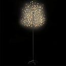 Weihnachtsbaum 220 LEDs Warmweißes Licht Kirschblüten 220 cm