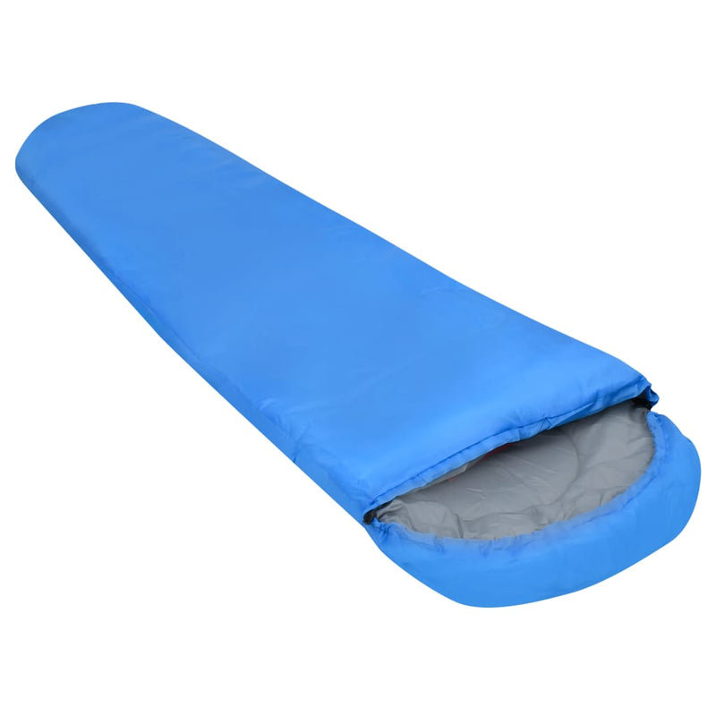 Leichte Schlafsäcke 2 Stk. Blau 15℃ 850g