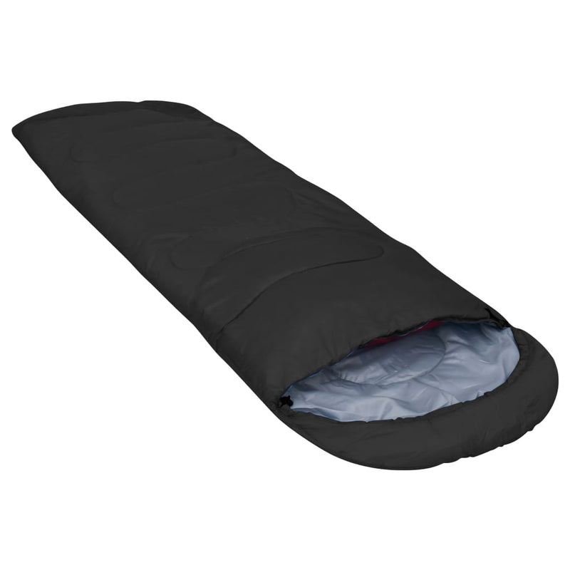 Leichte Schlafsäcke 2 Stk. Schwarz 15℃ 850g