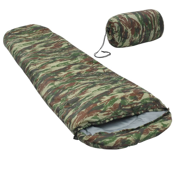 Leichter Schlafsack Camouflage 15℃ 850g