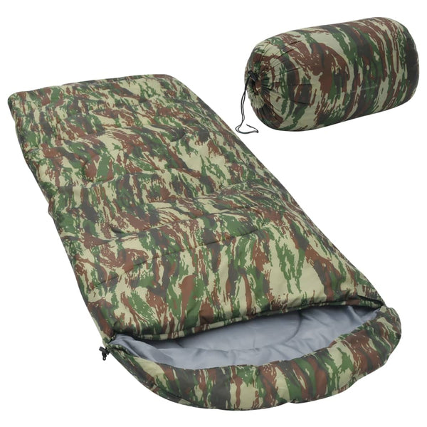 Schlafsack Camouflage 10℃ 1000g