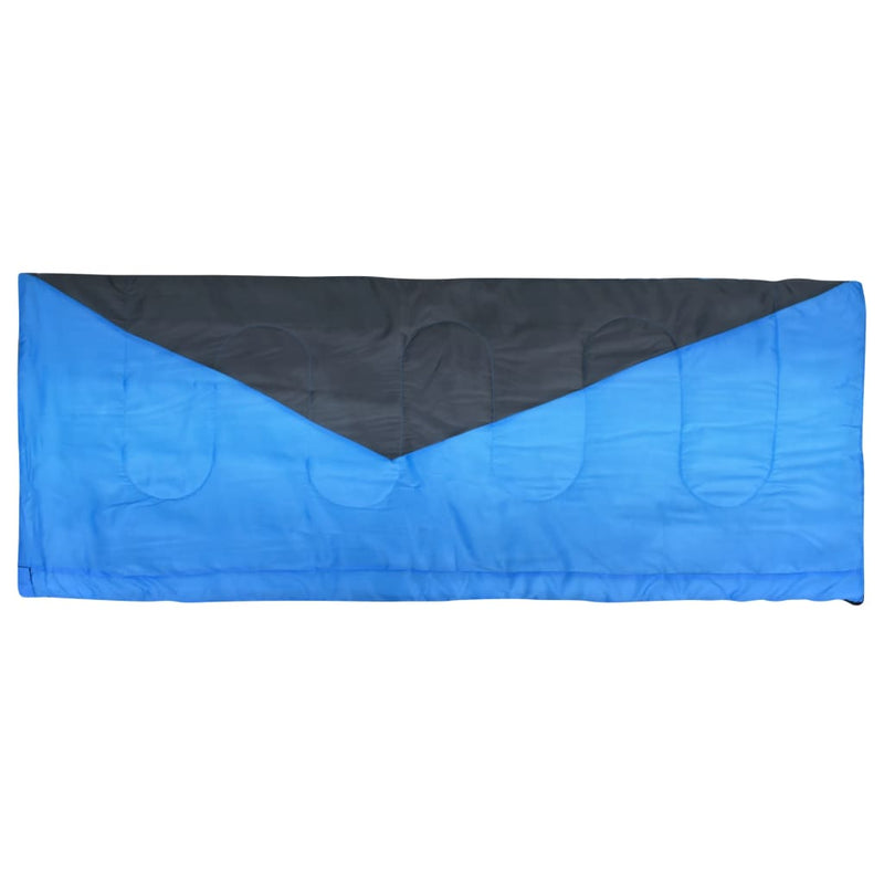 Leichter Umschlag-Schlafsack Blau 1100g 10°C