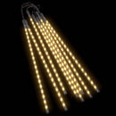 Meteorlichter 8 Stk. 50 cm Warmweiß 288 LEDs Indoor Outdoor