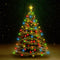 Weihnachtsbaum-Lichternetz mit 210 LEDs Mehrfarbig 210 cm