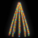 Weihnachtsbaum-Lichternetz mit 250 LEDs Mehrfarbig 250 cm