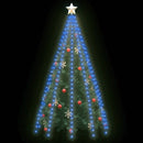Weihnachtsbaum-Lichternetz mit 300 LEDs Blau 300 cm
