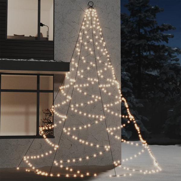 LED-Wandbaum mit Metallhaken 720 LED Warmweiß 5m Indoor Outdoor