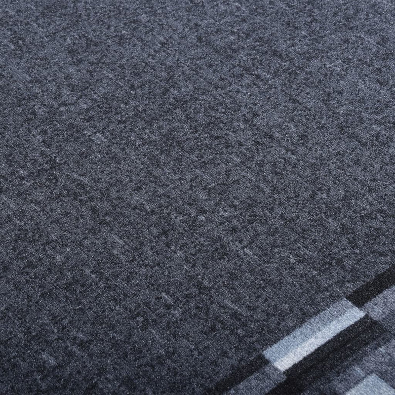 Teppichläufer Anthrazit 67x150 cm Rutschfest