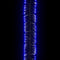 LED-Lichterkette mit 400 LEDs Blau 7,4 m PVC