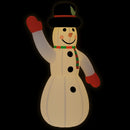 Aufblasbarer Schneemann mit LEDs 1000 cm