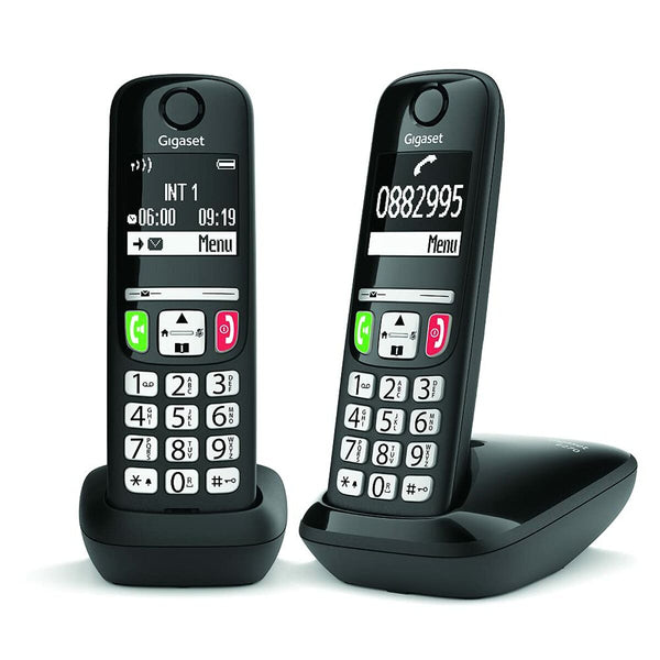 Festnetztelefon Gigaset E275 Duo Schwarz 2,0" (Restauriert C)