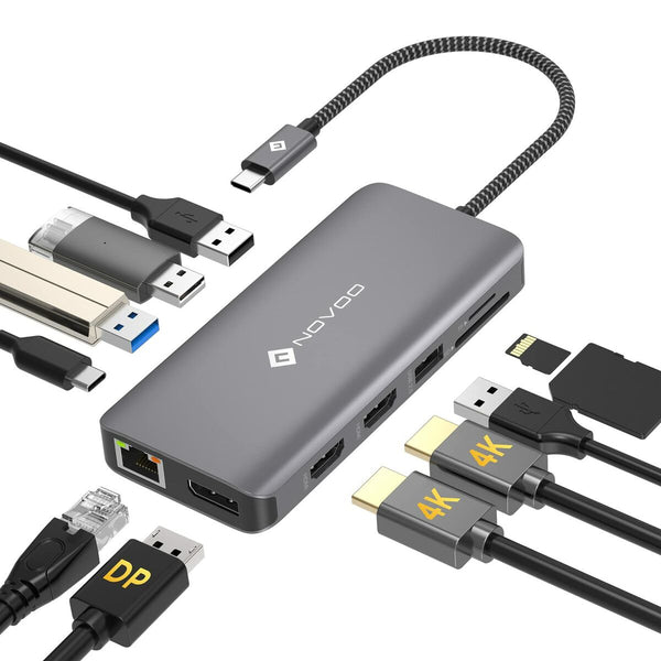 Hub USB Novoo DP-NOVOOHUB11V1DNS-VC (Restauriert A+)
