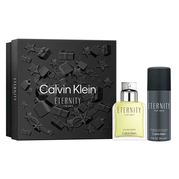 Set mit Herrenparfüm Calvin Klein Eternity For Men 2 Stücke