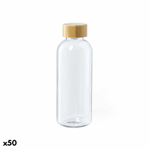 Trinkflasche 146874 Durchsichtig Bambus Wiederverwerteter Kunststoff (600 ml) (50 Stück)