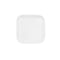 Tablett für Snacks Ariane Alaska karriert Mini aus Keramik Weiß (11,4 x 11,4 cm) (18 Stück)