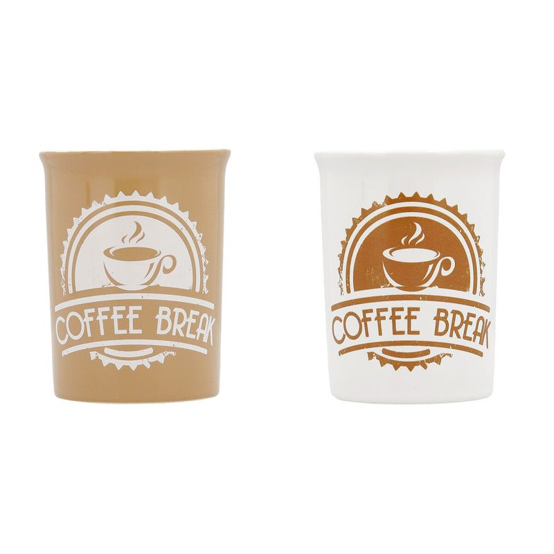 Kop Quid Coffee Break aus Keramik Bunt (240 ml) (12 Stück)