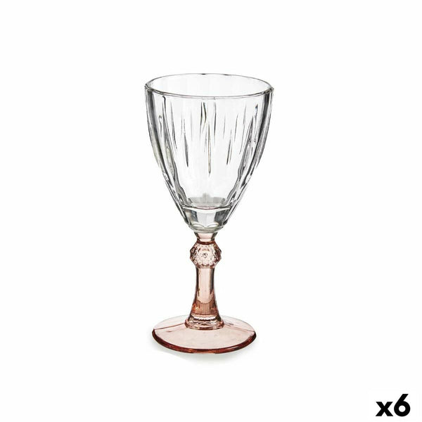 Weinglas Exotic Kristall Braun 6 Stück (275 ml)