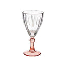 Weinglas Exotic Kristall Lachsfarben 6 Stück (275 ml)