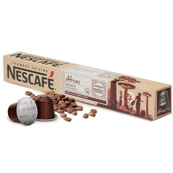 Kaffeekapseln FARMERS ORIGINS Nescafé AFRICAS (10 uds)
