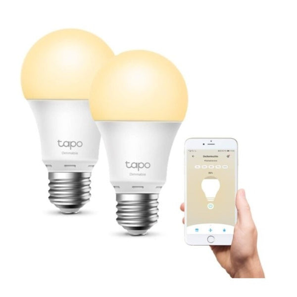Smart Glühbirne LED TP-Link L510E(2-pack) Wifi E27 8,7 W 2700K (2 uds)
